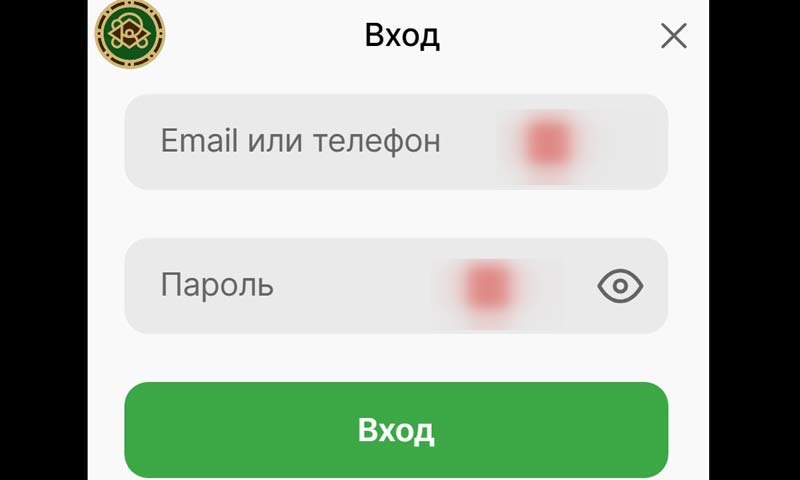 Авторизация игрока